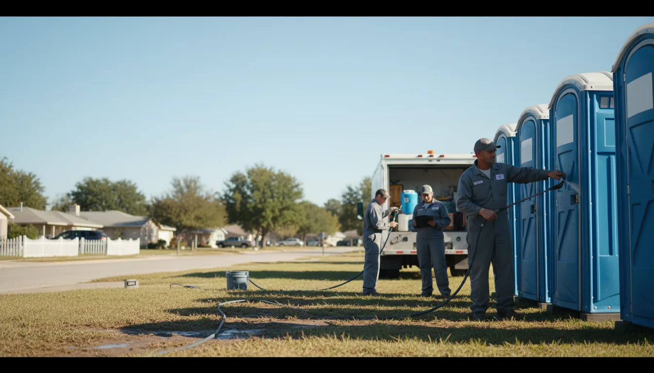 Long-Term Portable Toilet Rental in Mount Ida, AR near me